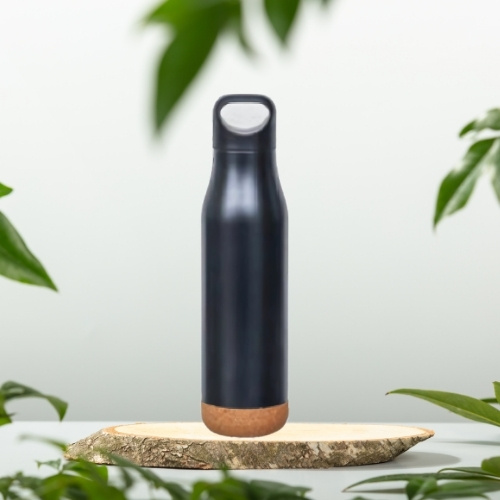 Black Cork Flask - 500 ml