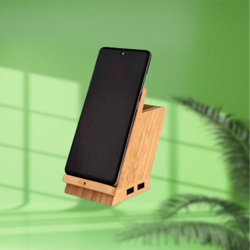 Maple 15W Wireless charger & USB Hub with Pen Stand