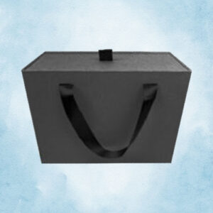 Hamper Bag Box - Black, 9.5x6x3.5”