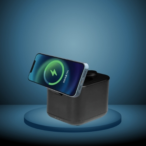 Ignite - Bluetooth Speaker With 3 in 1 Wireless Charging